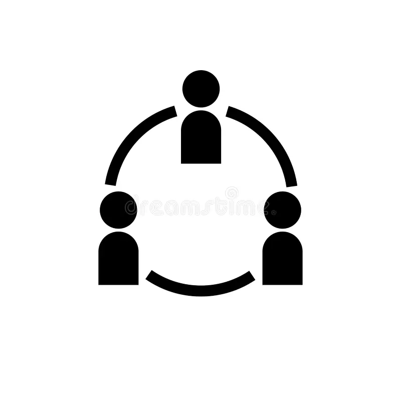 organization teamwork relationship icon organization teamwork relationship vector icon illustration 160483757